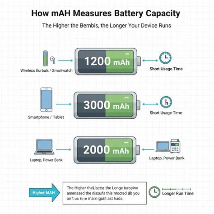 How much mAh is a laptop battery?
