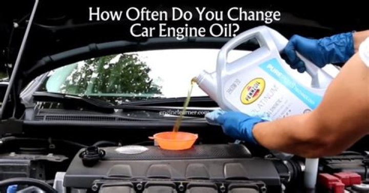 How often should I change my engine oil?