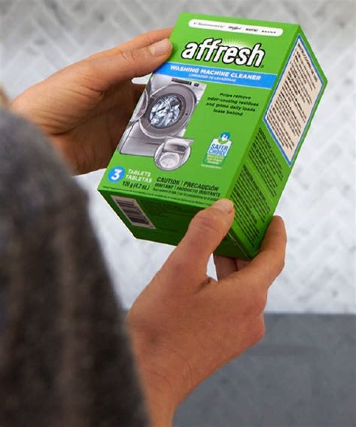 How often should you clean your washing machine with affresh?