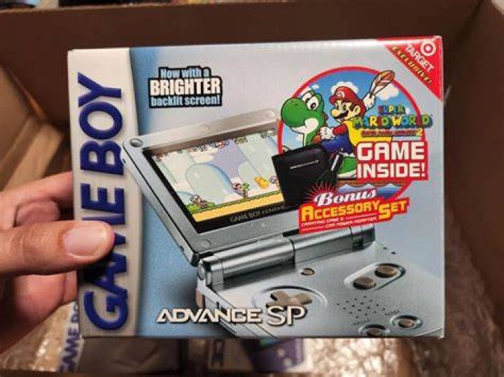 How old is the Gameboy Advance SP?