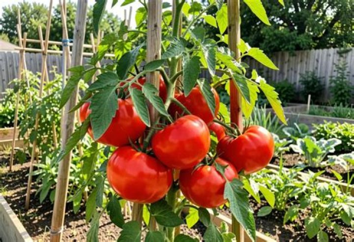 How tall do big beef tomatoes grow?