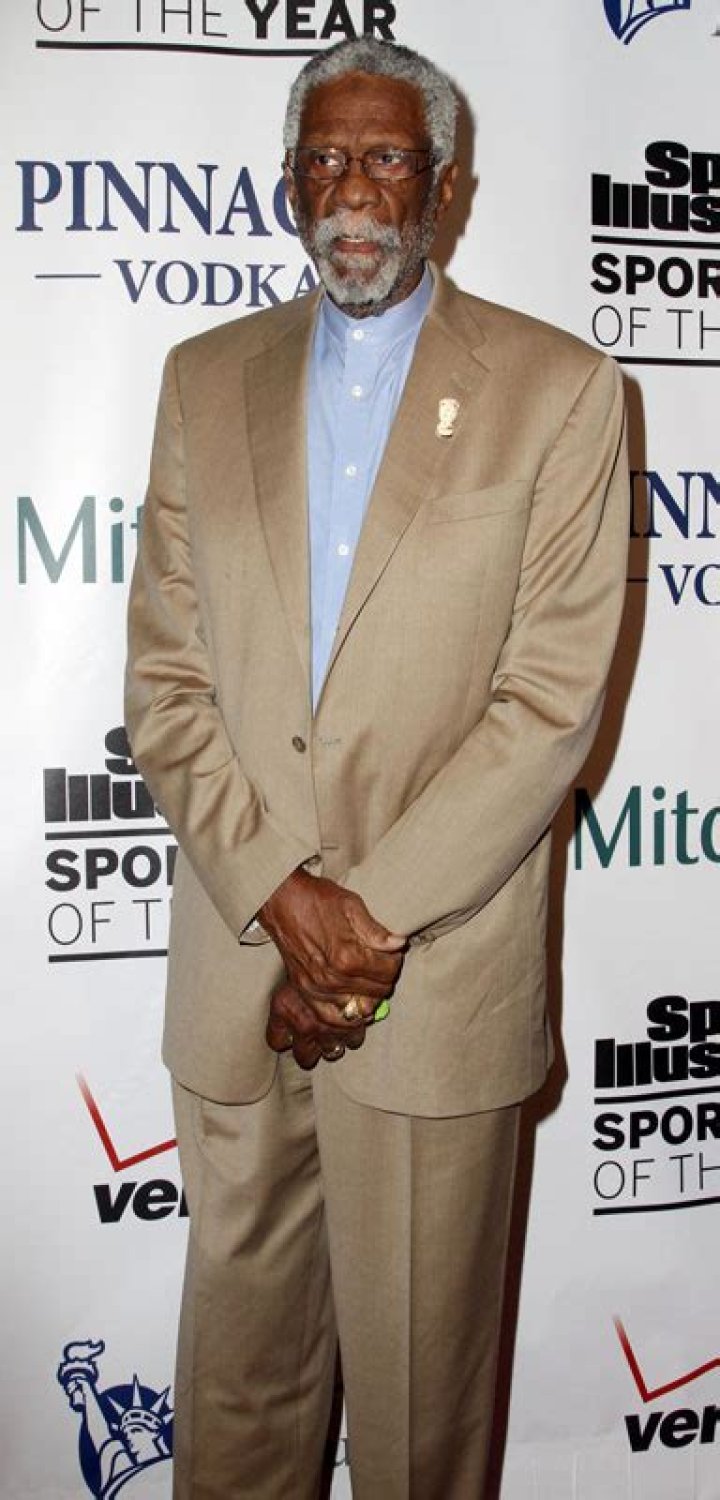 How tall is Bill Russell now?