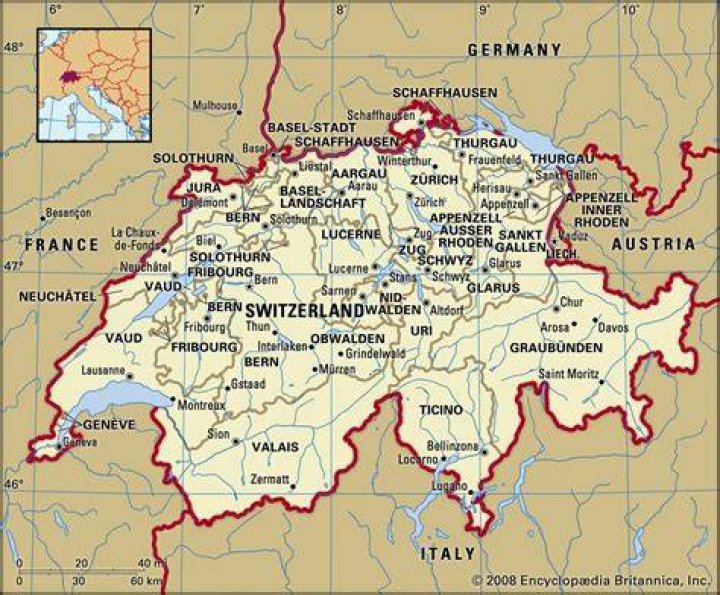 In which country is Switzerland?
