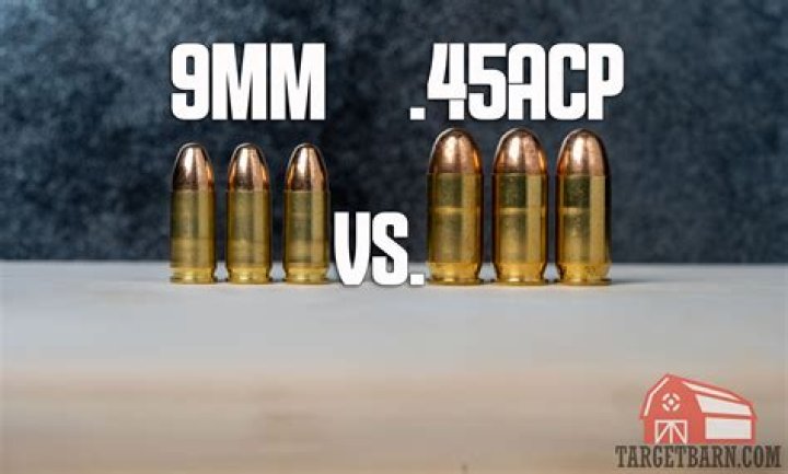 Is a 45 more powerful than a 9mm?