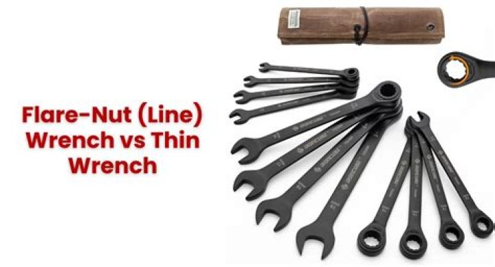 Is a flare nut wrench the same as a line wrench?