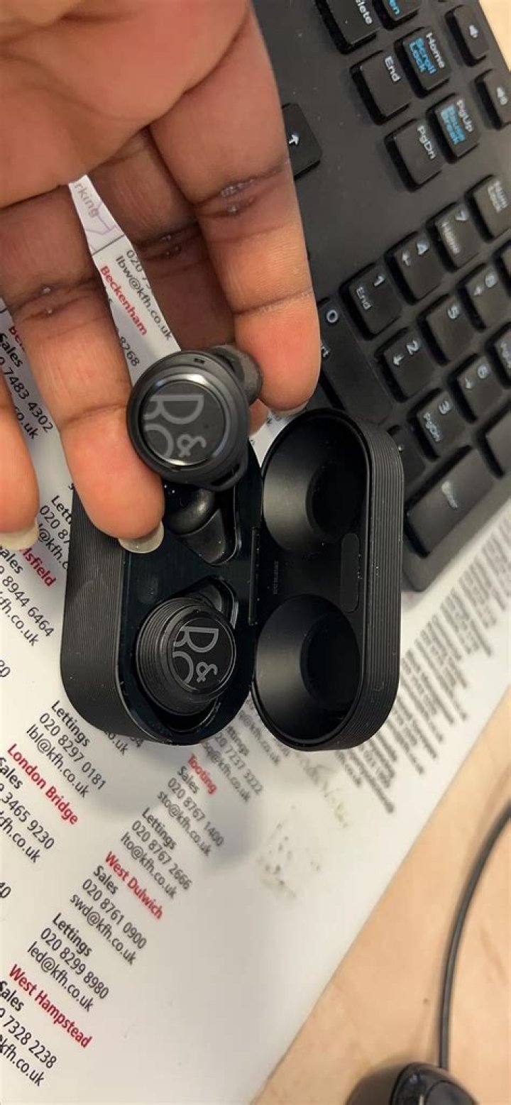 Is B&O e8 waterproof?