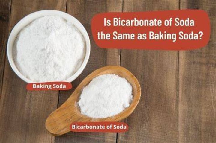 Is baking soda the same as bicarbonate of soda?