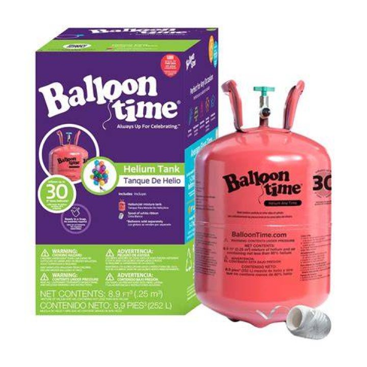 Is Balloon Time helium tank refillable?
