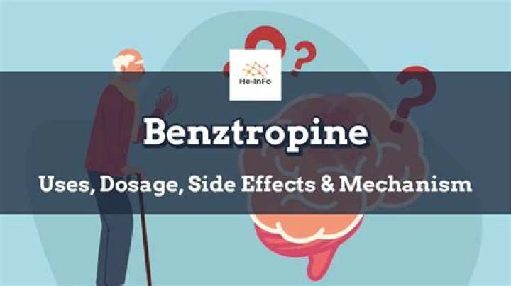 Is Benztropine used for anxiety?