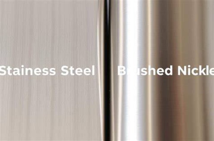 Is brushed steel the same as stainless steel?