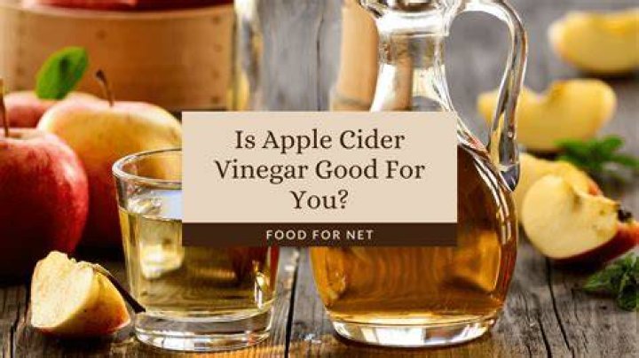 Is cider vinegar good for you?