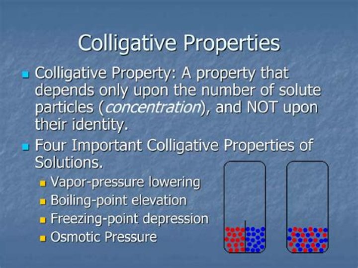 Is conductivity a Colligative property?