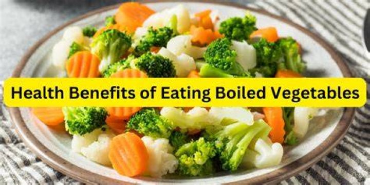 Is eating boiled vegetables healthy?