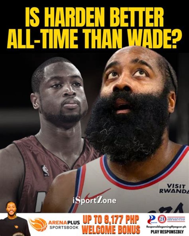 Is Harden better than Wade?