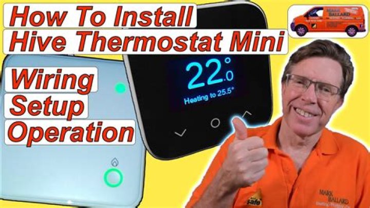 Is hive thermostat battery powered?