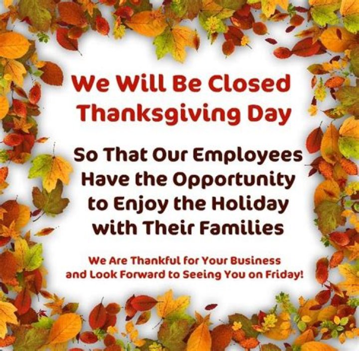 Is Home Depot closed on Thanksgiving?