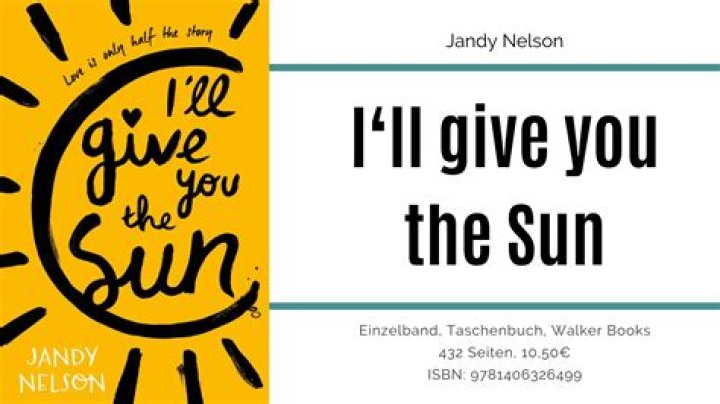Is i'll give you the sun a movie?