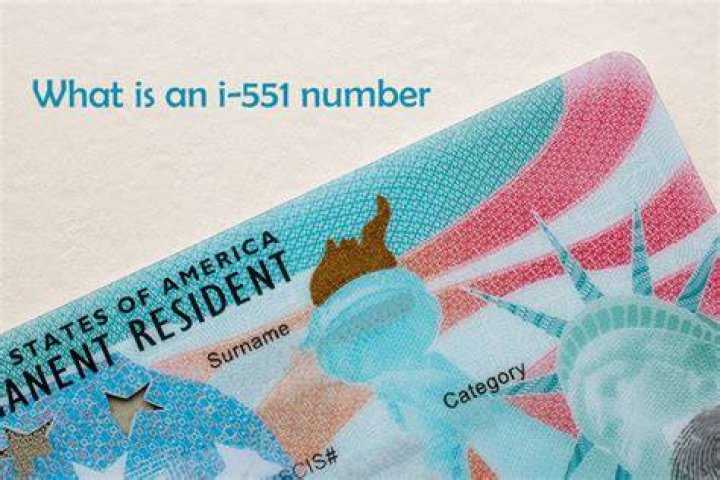 Is I 551 same as green card?