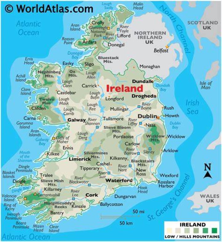 Is Ireland still called Eire?