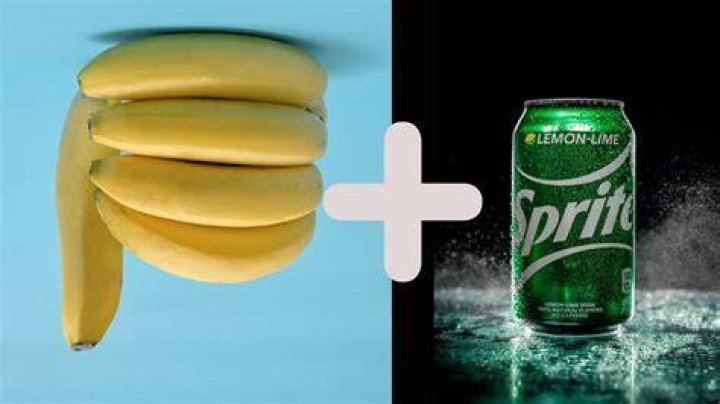 Is it bad to eat bananas and Sprite?