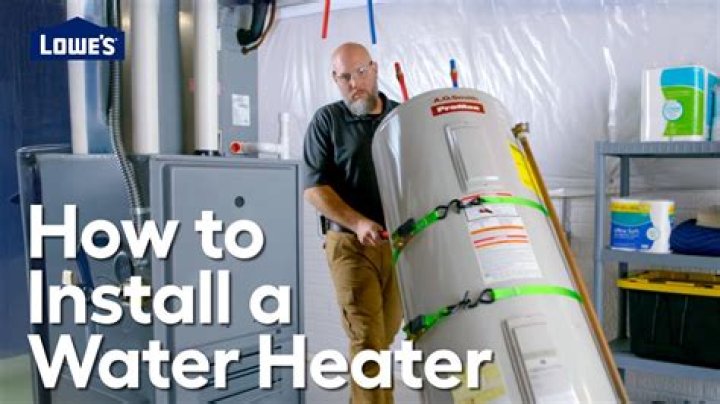 Is it hard to install a new water heater?