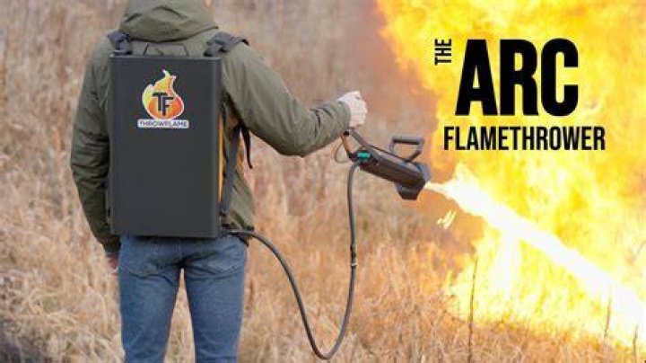 Is it legal to own a flamethrower in the UK?