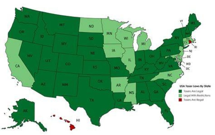 Is it legal to own a Taser in Pennsylvania?