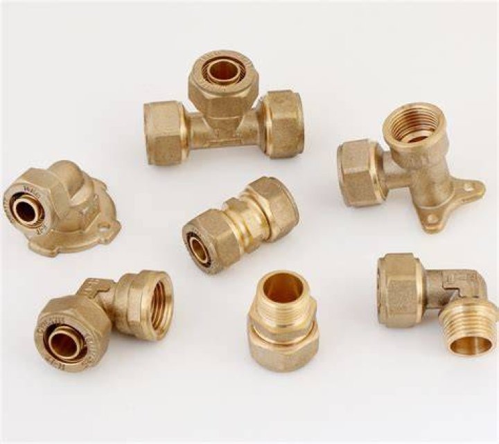 Is it OK to use brass fittings for natural gas?