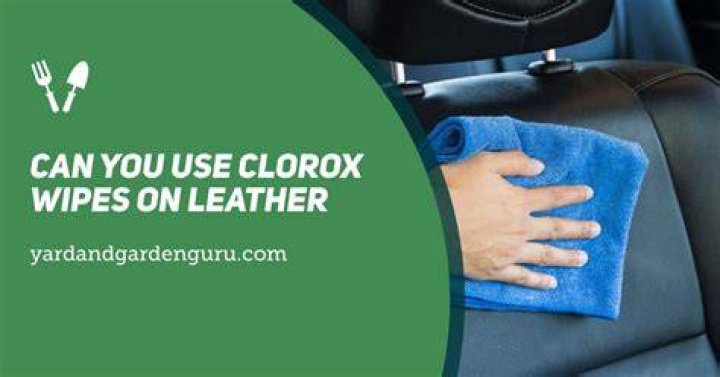 Is it OK to use Clorox wipes on leather seats?