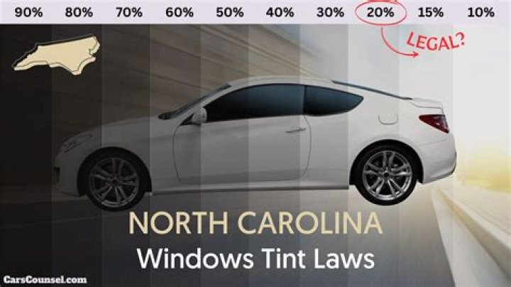 Is mirror tint legal in North Carolina?