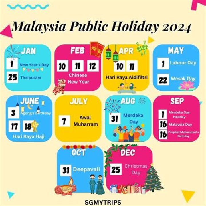 Is Monday 24 December 2018 a public holiday?