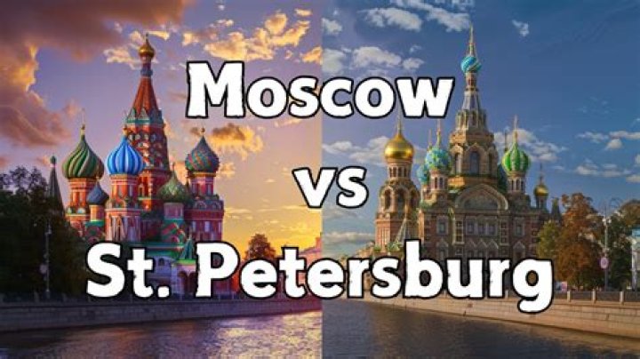 Is Moscow the same as St Petersburg?