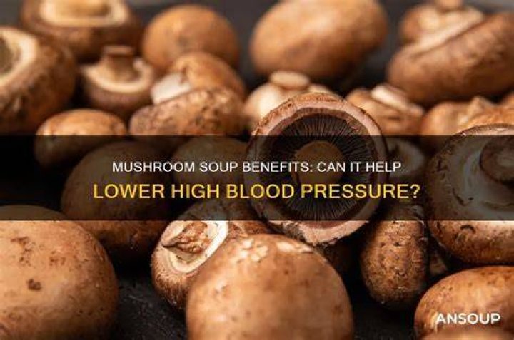 Is Mushroom good for blood pressure?