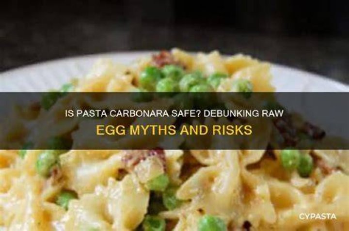 Is pasta carbonara safe?