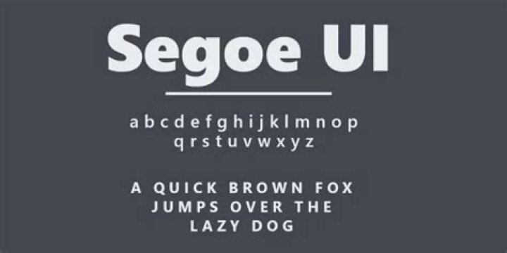 Is Segoe UI free?