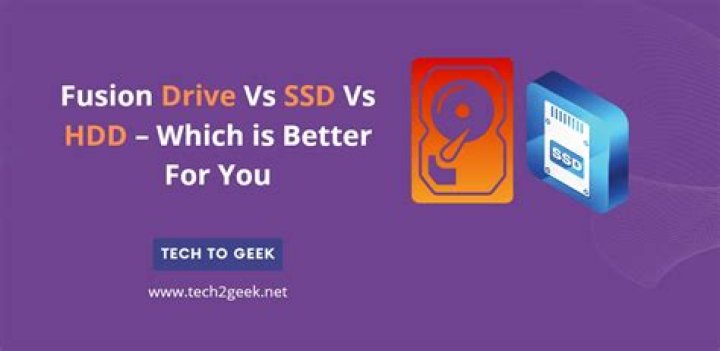 Is SSD better than fusion drive?