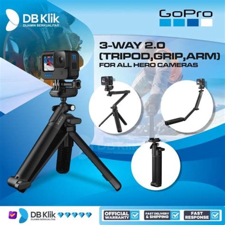 Is the 3 way GoPro waterproof?