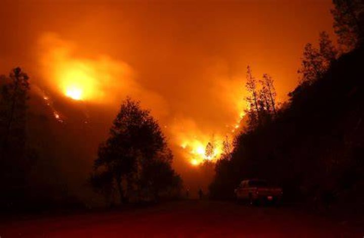 Is the Mendocino fire still burning?