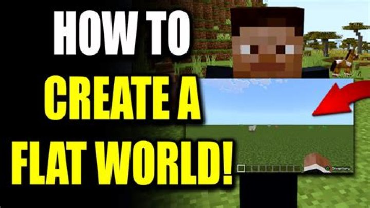 Is the Minecraft world flat?