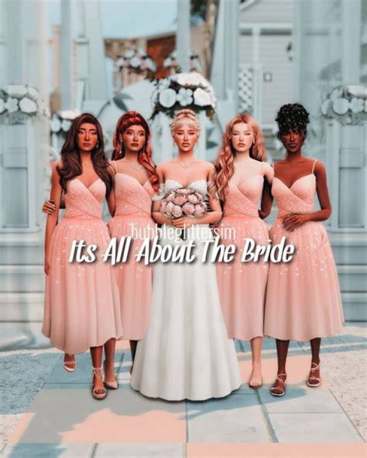 Is the wedding all about the bride?