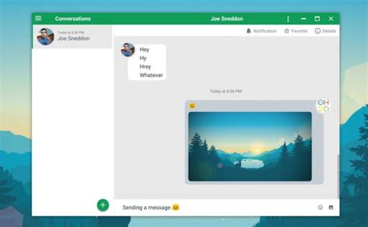 Is there a Google Hangouts app for Windows?