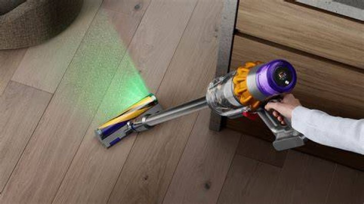 Is there a reset button on a Dyson vacuum?