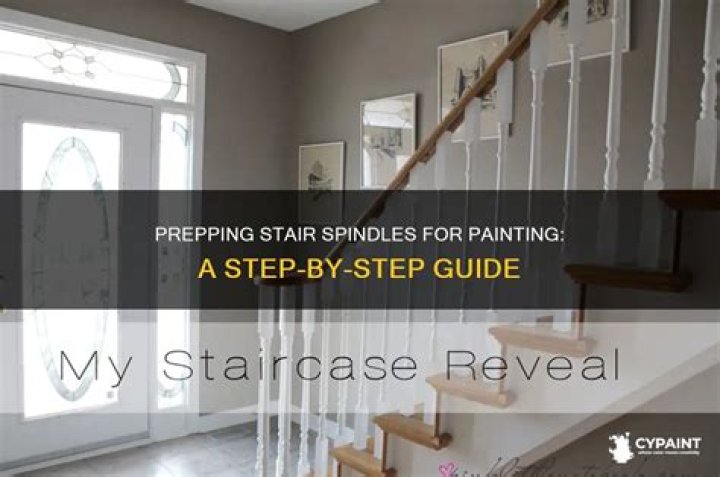 Is there an easy way to paint spindles?
