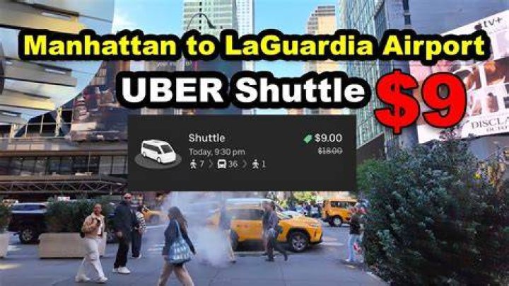 Is Uber available at LaGuardia Airport?