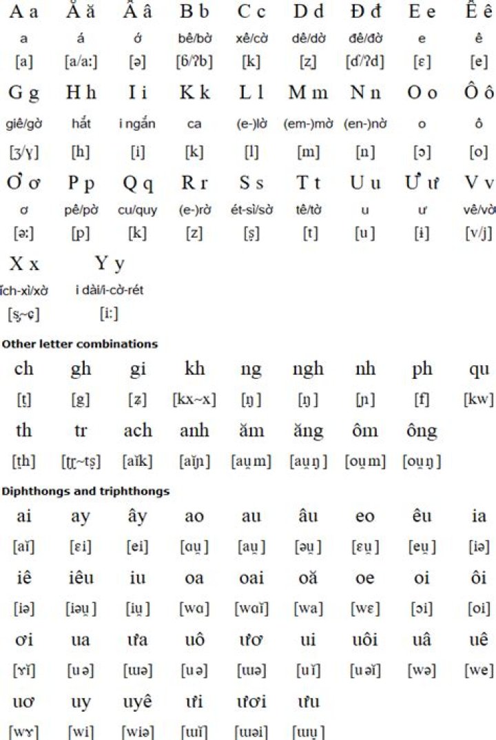Is Vietnamese a Roman letter?