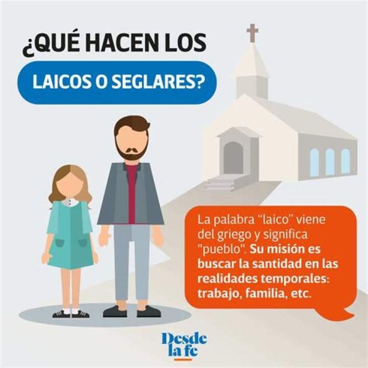 ¿Qué son los laicos y consagrados?