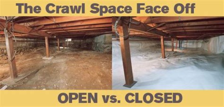 Should crawl spaces be vented to outside?