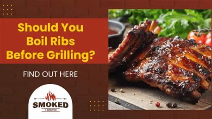 Should you boil ribs?