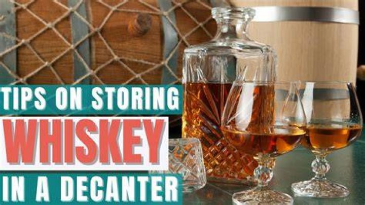 Should you keep whiskey in a decanter?