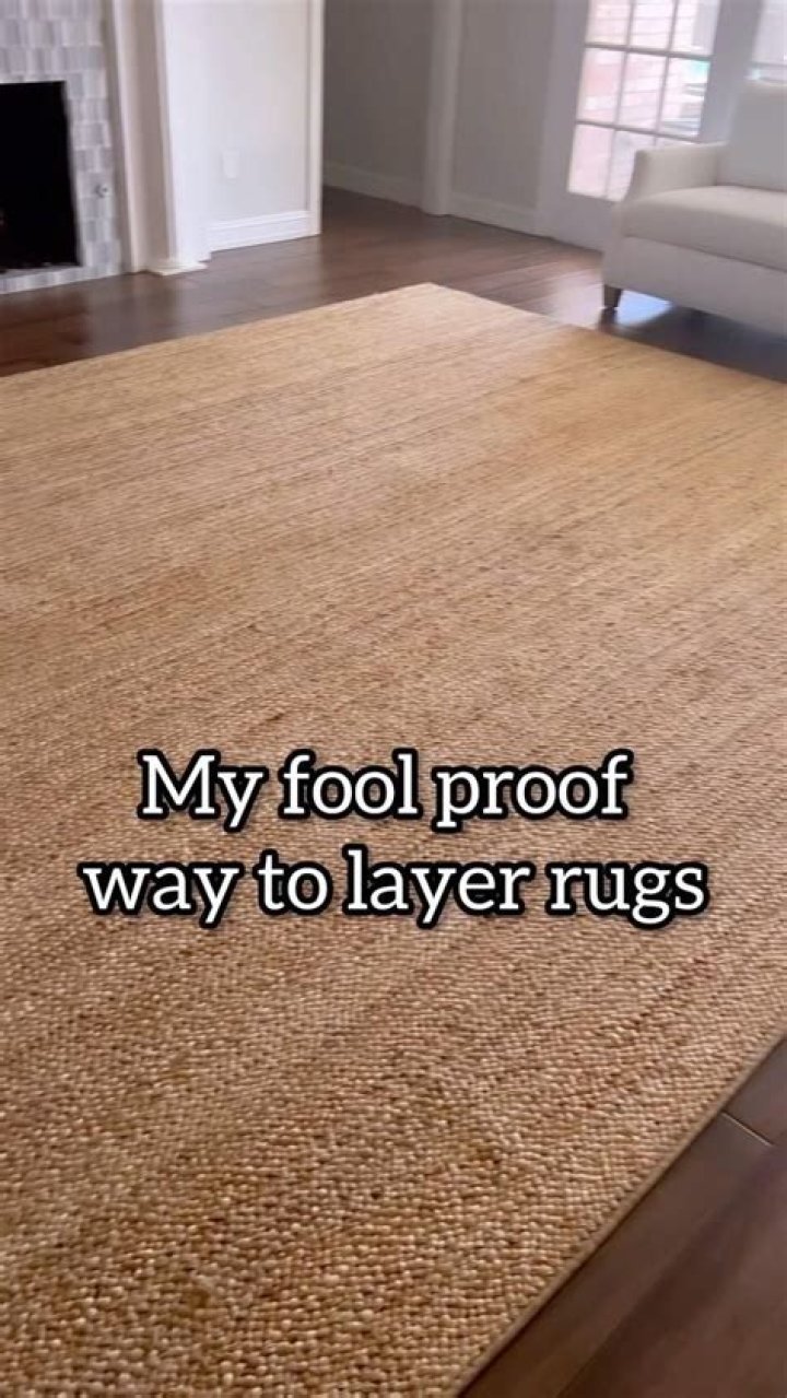Should you layer rugs?